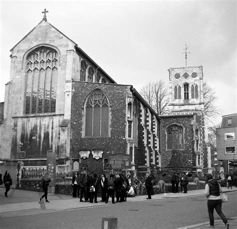 Norwich A Norwich Street Scene Taken With A Folding Camera Flickr