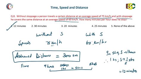 7 Quantitative Aptitude Time Speed And Distance YouTube