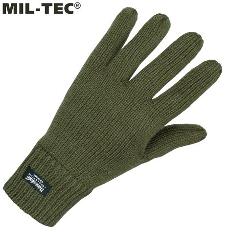 Mil Tec Rękawice Zimowe Thinsulate Olive Olive M Mil Tec Sport