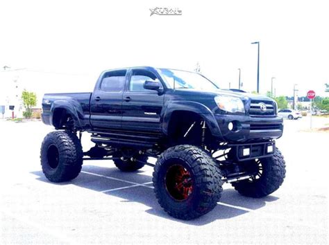 Custom Black Toyota Tacoma Truck