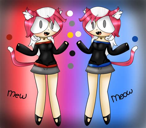 Mew And Meow By Bunny Girl347 On Deviantart