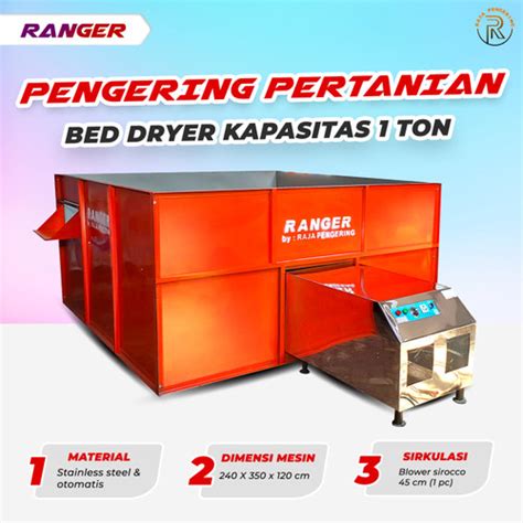 Jual Mesin Pengering Beras Padi Jagung Gabah Kulit Coklat Daun Kap