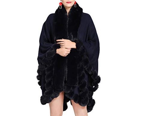 I Tested The Coziest Navy Blue Fake Fur Coat And Here S Why It S A Must