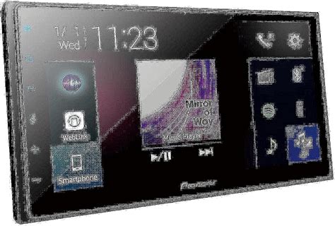 Pioneer Dmh Z Bt Capacitive Touch Screen Multimedia Player With