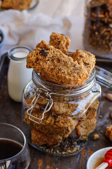 Vegan Granola Buttermilk Rusks Recipe