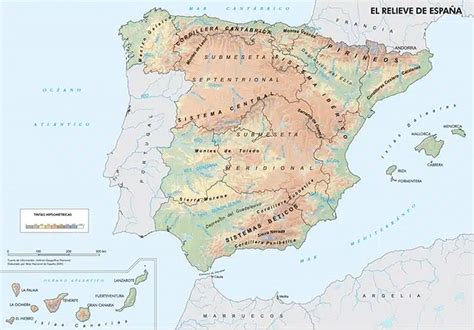 Mapa De Espa A Viajes Y Mapas