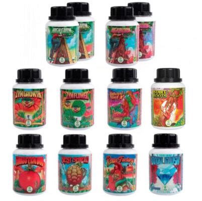 Kit High Nutrients PROFESSIONAL 250ml X 12 Grow Da Maria Cultivo Indoor