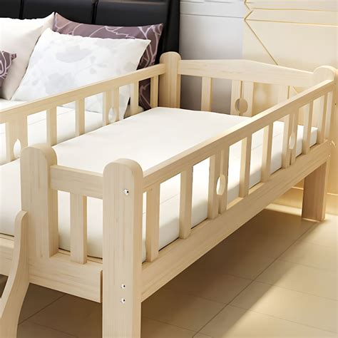 Solid Wood Toddler Bed Mattress Included Kids Bed With Stairway Kids