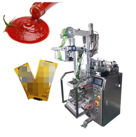 Automatic Chili Salad Dressing Tomato Paste Liquid Small Sachet Plastic