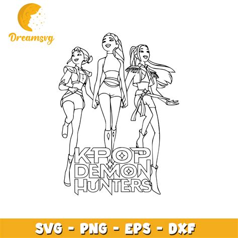 k pop demon hunters coloring pages free printable 3