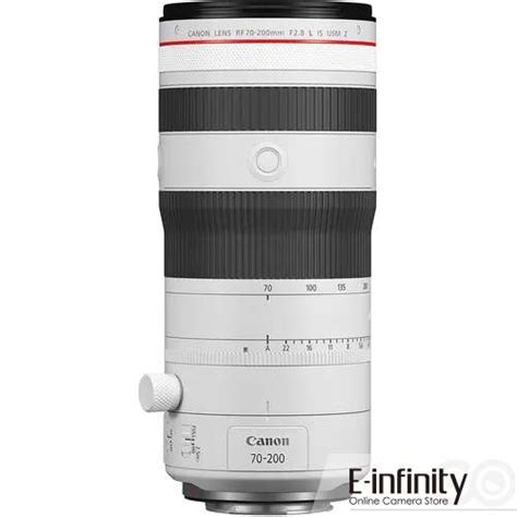 Kaufen Canon RF 70-200 mm f/2,8 L IS USM Z-Objektiv (weiß) - E-Infinity