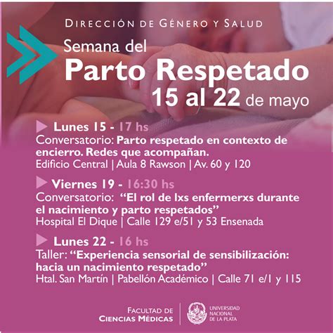 Semana Mundial Del Parto Respetado En La Fcm Salud Es Parir Libre De