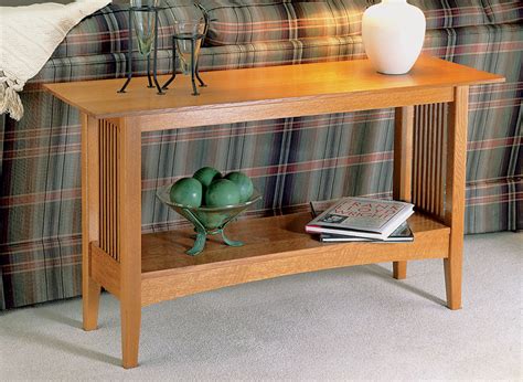 Woodworking Plans Console Table