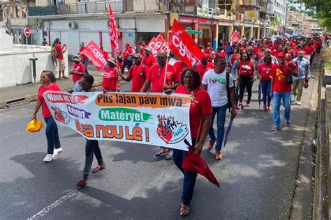 Grève du 29 septembre des syndicats de Martinique mobilisés contre la