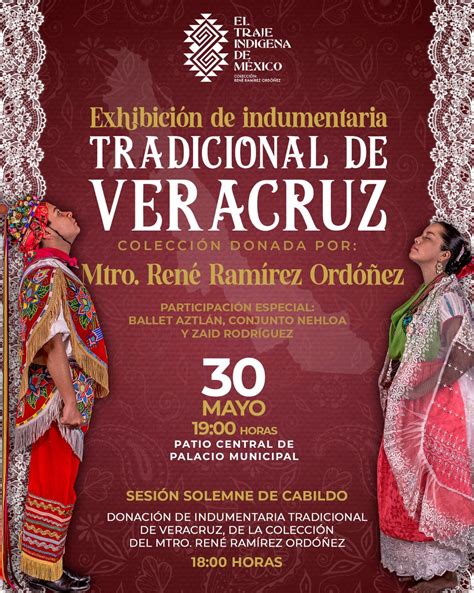 scb informa Exhibirán en Palacio Municipal de Xalapa trajes