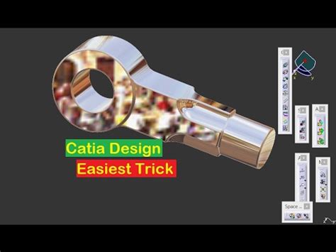 Catia V5 Tutorials For Beginners Full Knuckle Joint In Catia V5 Part