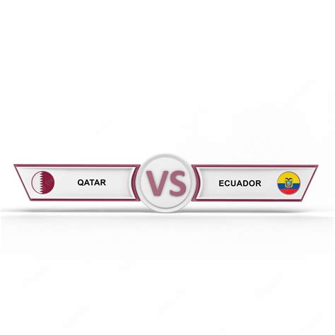 Premium Photo | Qatar vs ecuador