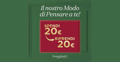 Buoni Sconto Bottega Verde 2024 Con Lo Spendi E Riprendi Risparmi