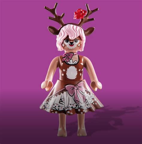 Playmobil Set: 70735v4 - Lady in Deer Costume - Klickypedia