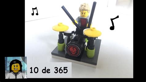 Lego Itens De Como Montar Uma Bateria De Lego Youtube