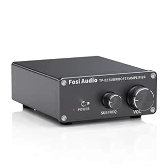 Fosi Audio Tp Amplificatore Subwoofer Mini Sub Bass Digitale