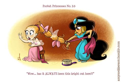 Funny Disney Pocket Princess Princess