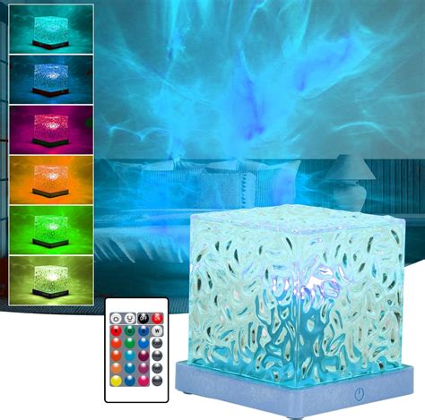 Galaxy Projector Night Light For Bedroom Touch Lamps Bedside Star