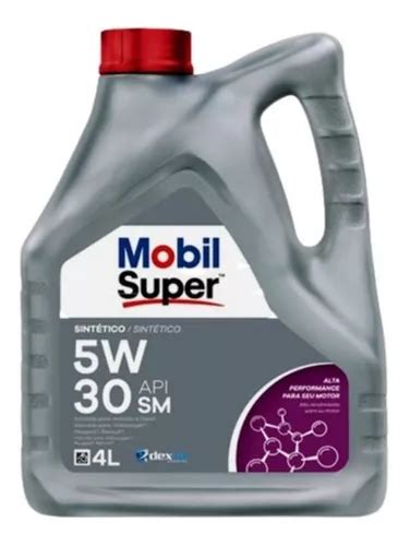 Óleo Sintético Mobil Super 3000 Dexos 2 5w30 X4 litros Frete grátis