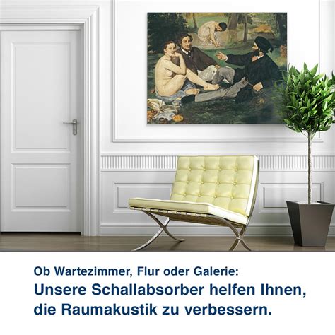 Akustikbild Slim Das Fr Hst Ck Im Gr Nen Edouard Manet Erler Pless