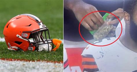 Was A Cleveland Browns Player Smoking Weed On Sidelines Game