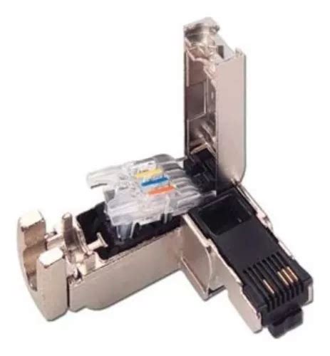 Conector Profinet Fc Rj45 Plug 2x2 90 Graus Parcelamento Sem Juros