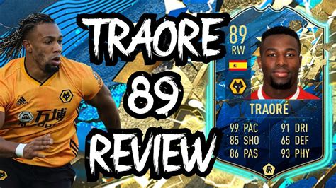 Tots Adama Traore Player Review 89 Tots Adama Review Fifa 20