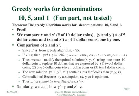 Lecture 2 Greedy Algorithms Ppt Download