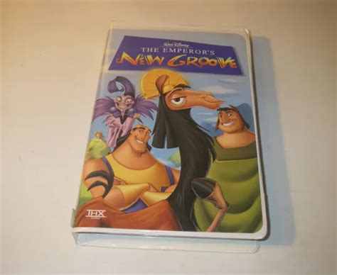 Walt Disney S The Emperor S New Groove Clamshell Vhs Movie B