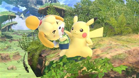 The Way Pikachu Grabs Isabelle Super Smash Brothers Ultimate Know