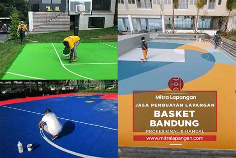 Harga Jasa Pembuatan Lapangan Basket Bandung 2024 Mitra Lapangan