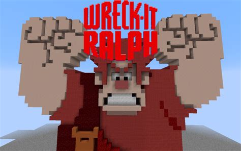 Wreck It Ralph 8 Bit 3d Minecraft Project