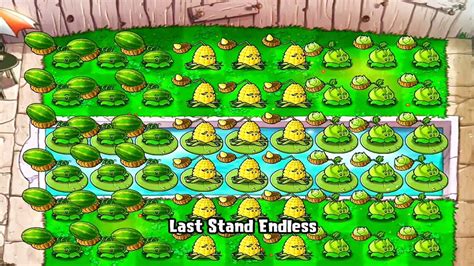 Plants Vs Zombies Challenge Last Stand Endless All Types Of Pult Plants Vs All Zombies Full