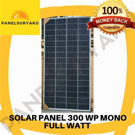 Jual Solar Panel Surya Solar Cell Module Wp Watt Mono Maysun