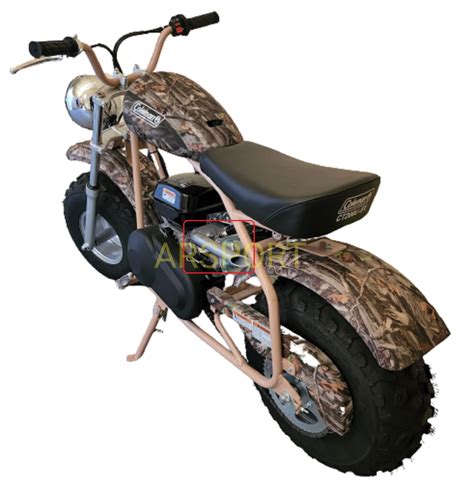 Coleman Powersports 196cc Gas Powered Mini Bike Camo Atelier Yuwa Ciao Jp