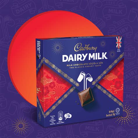 Hộp Sôcôla sữa cao cấp Cadbury Dairy Milk