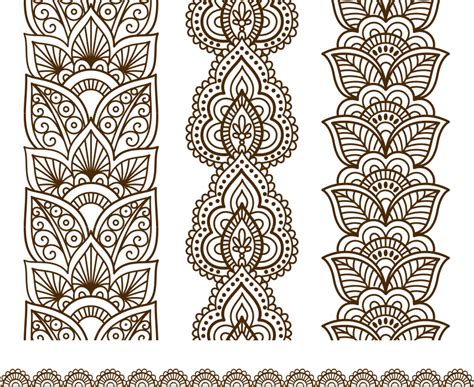 Free Download Of Indian Mehndi Design Vector Free Vector Cdr Download