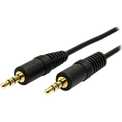 Startech Mm Audio Cable Ft Slim M M Aux Cable Male