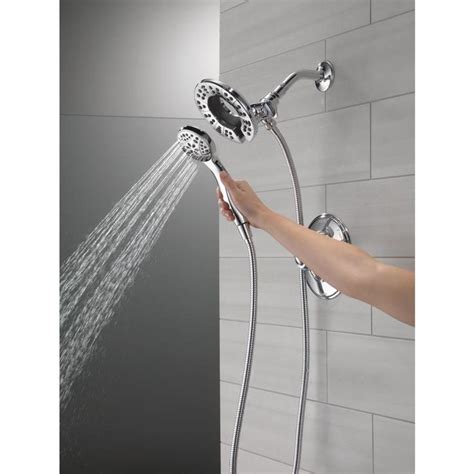 Delta Linden Chrome Handle Shower Faucet Shower Tub Shower Faucet