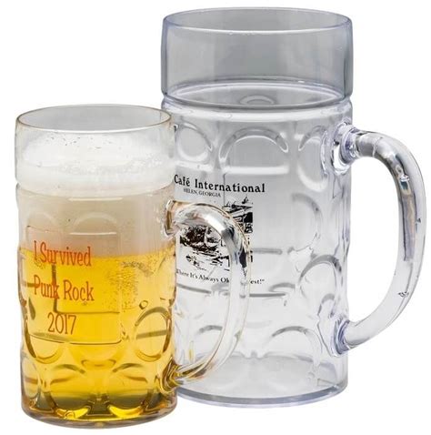 16oz Dimpled Beer Stein Personalized And Custom Beer Stein Mug With Logo