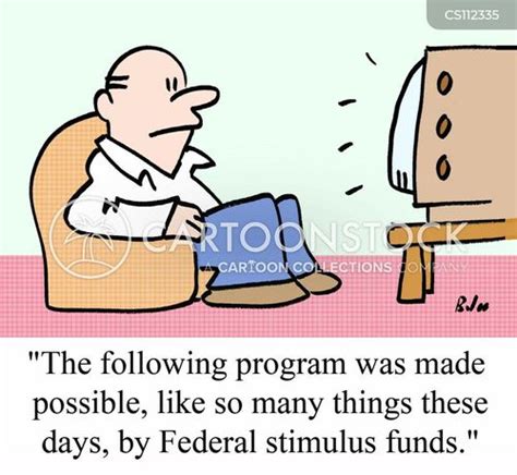 Stimulus Funds Cartoons and Comics - funny pictures from CartoonStock