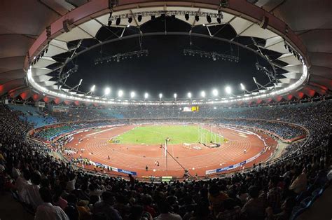 Jawaharlal Nehru Stadium New Delhi History Capacity Events