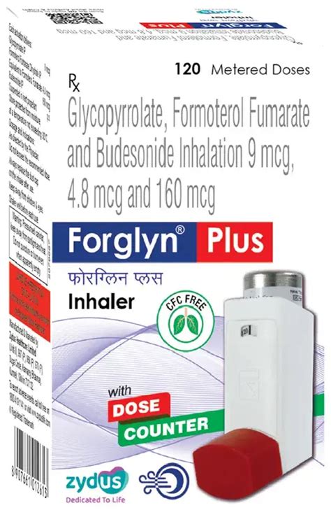 Breztri Aerosphere Budesonide Glycopyrrolate Formoterol Inhaler