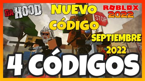 Nuevo Código 🤑4 Codigos Gratis En Da Hood 🤑 Nuevos Códigos En