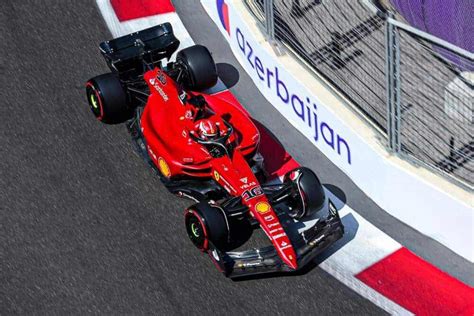 F Gp Azerbaijan Sintesi Qualifiche Leclerc In Pole Con Un Giro